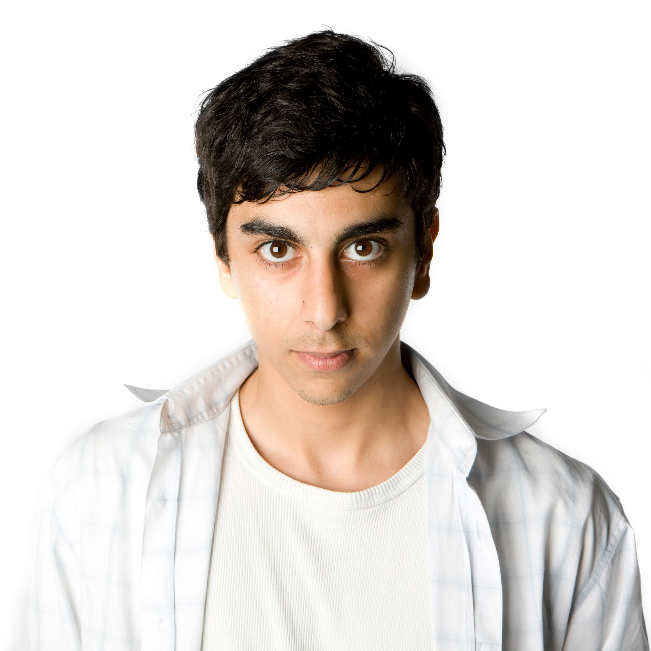 Asian boy headshot