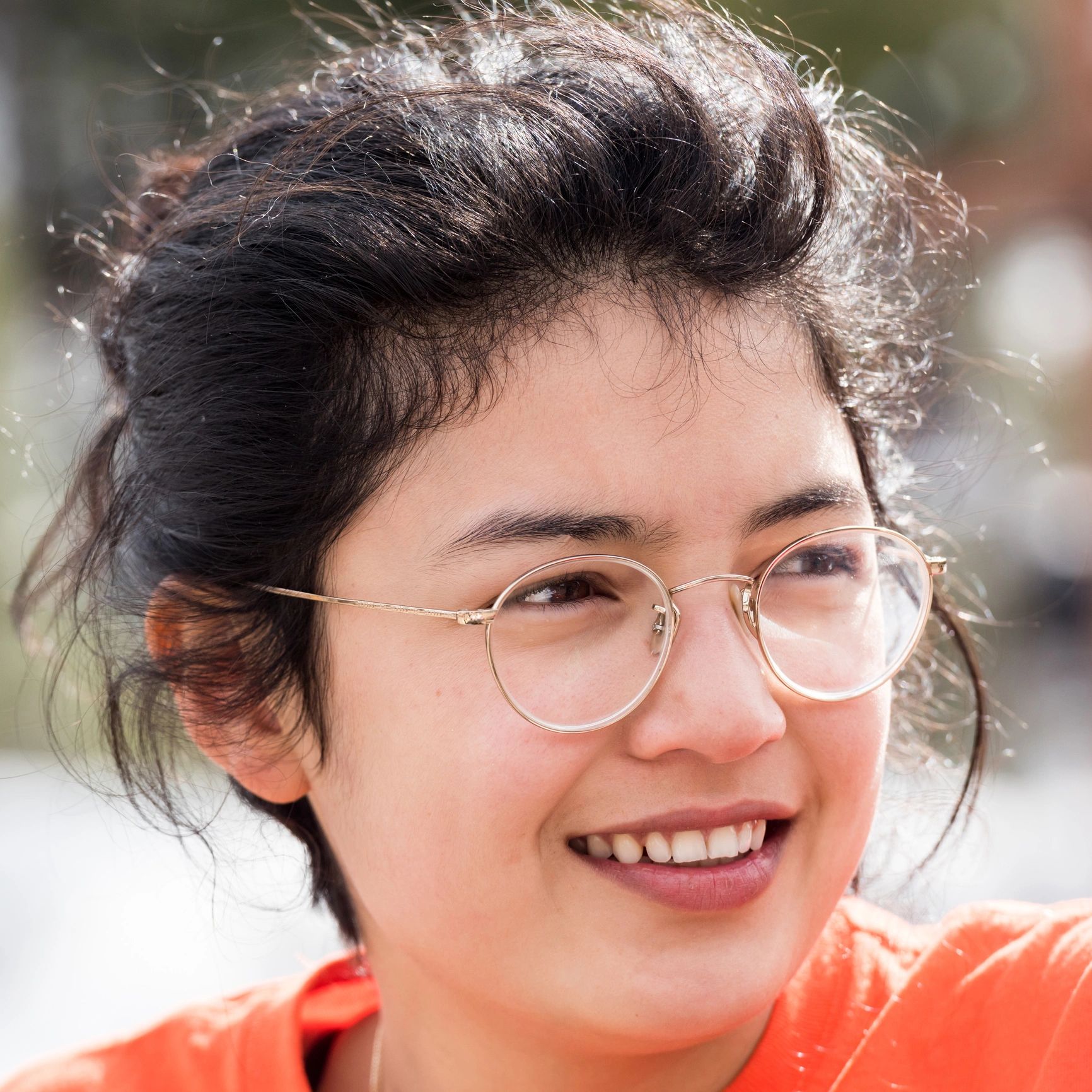 Asian girl headshot